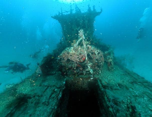 bangkai kapal uss liberty di laut tulamben