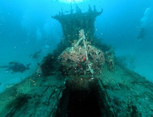 bangkai kapal uss liberty di laut tulamben